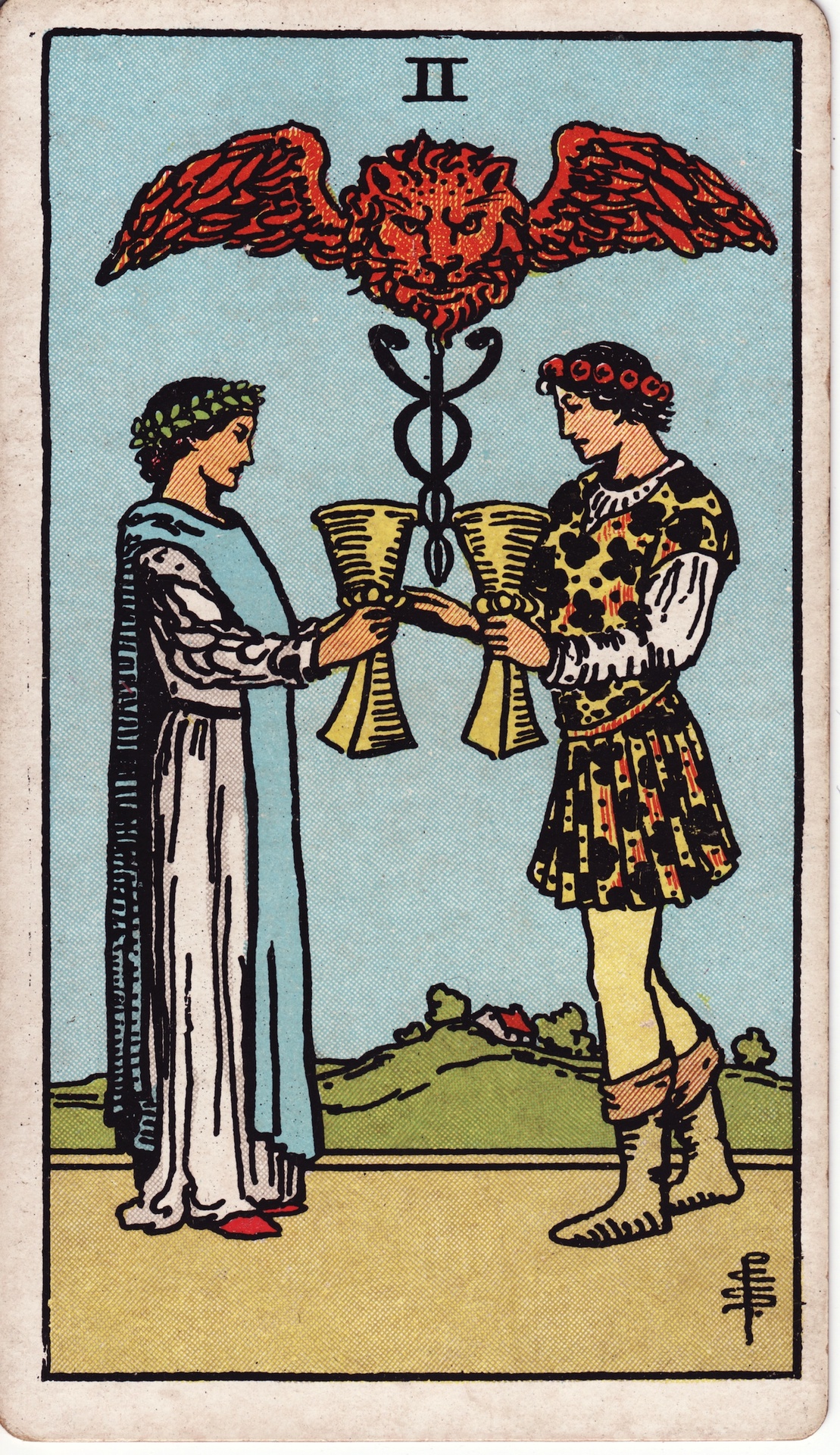 2 of Cups