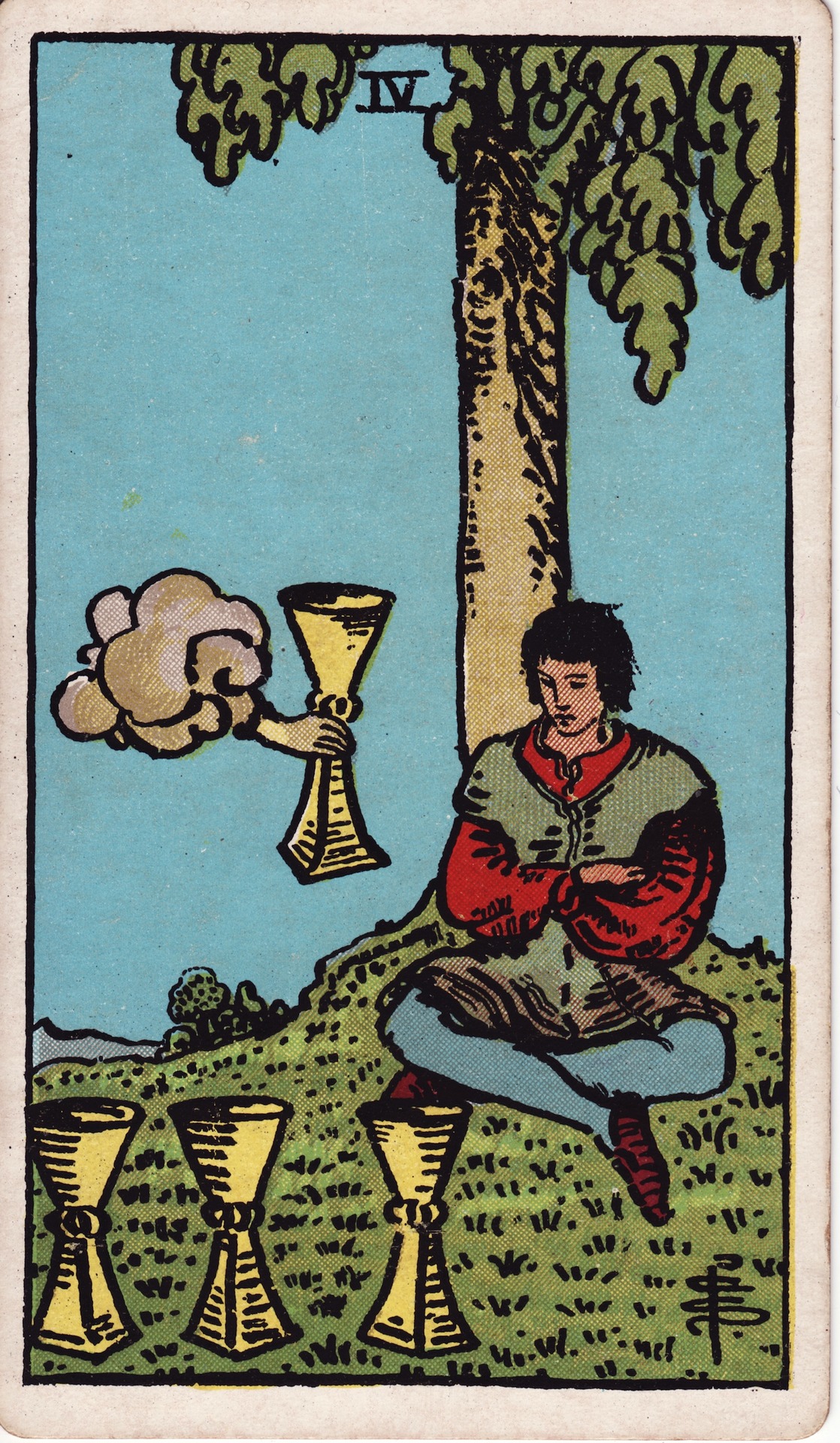 4 of Cups