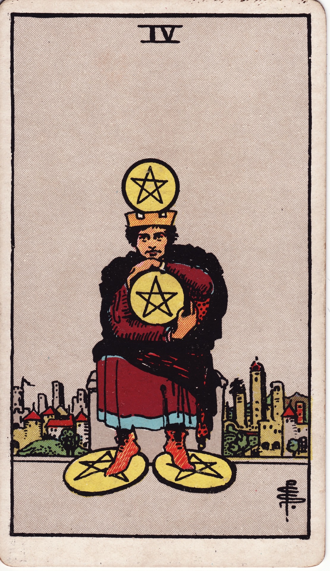 4 of Pentacles